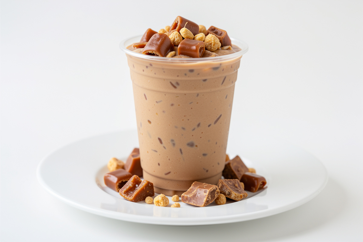Caramel Ribbon Crunch Frappuccino