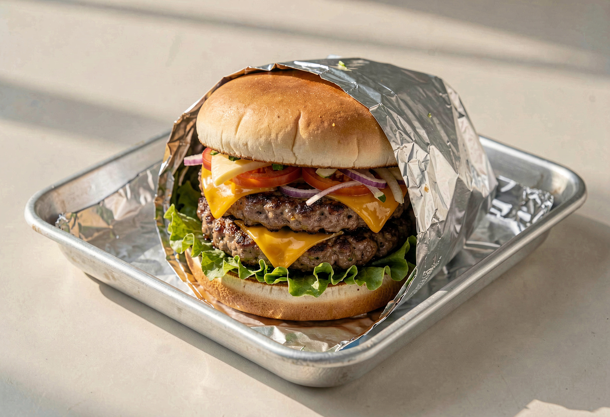 Five Guys Cheeseburger
