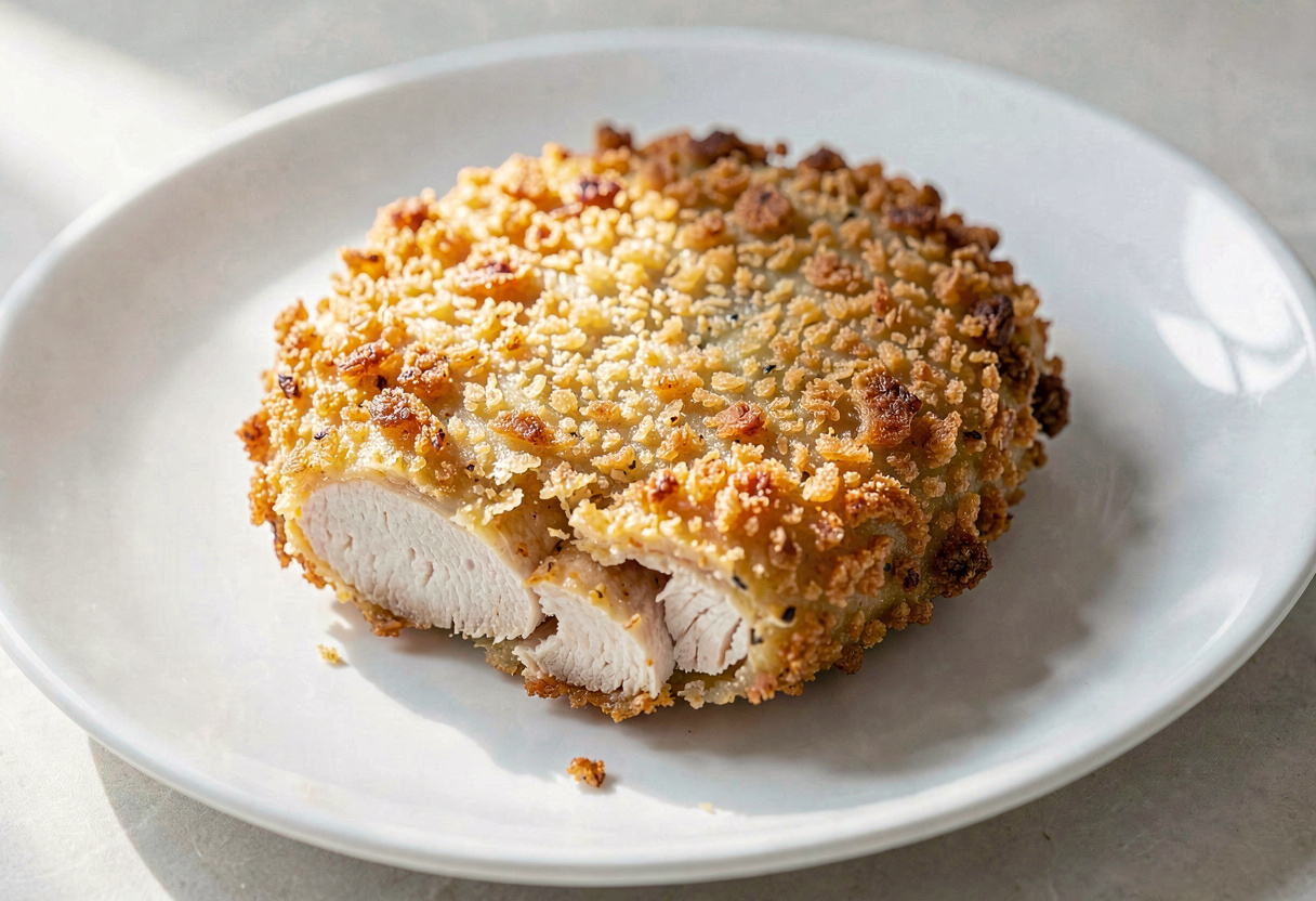 Chicken Patty (frozen, breaded, cooked)