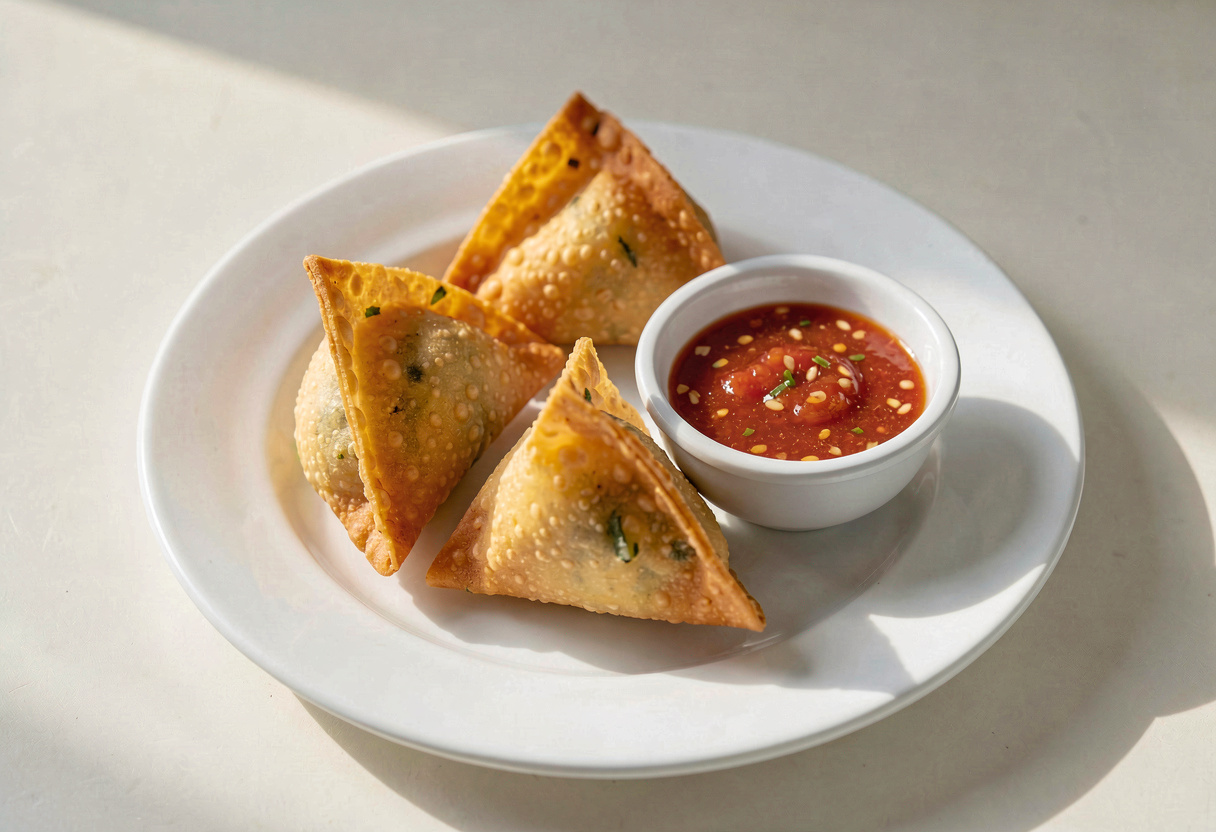 Crabmeat Rangoon (3 Pieces)