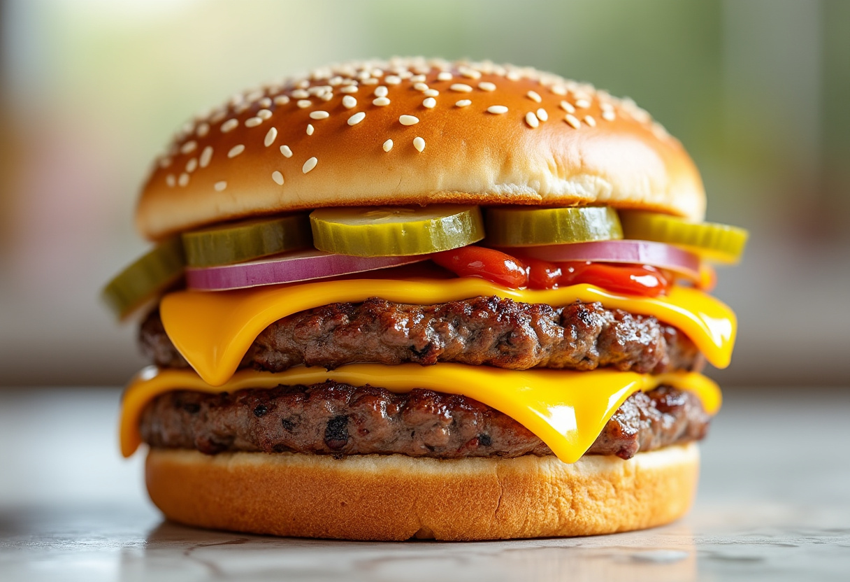 McDonald's Double Cheeseburger