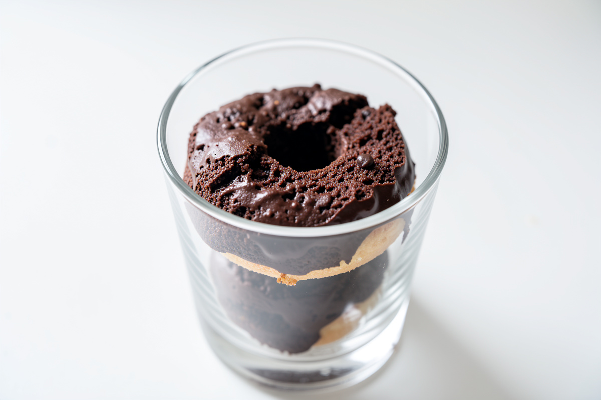 Double Chocolate Cake Donut