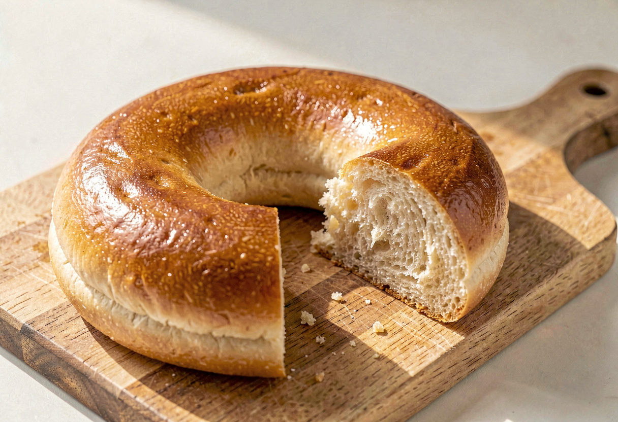 Einstein Bros Plain Bagel