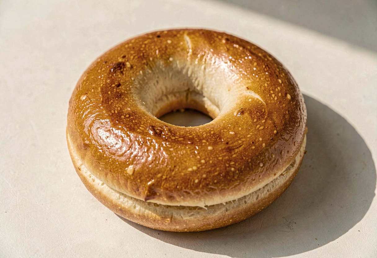 Einstein Bros Plain Bagel