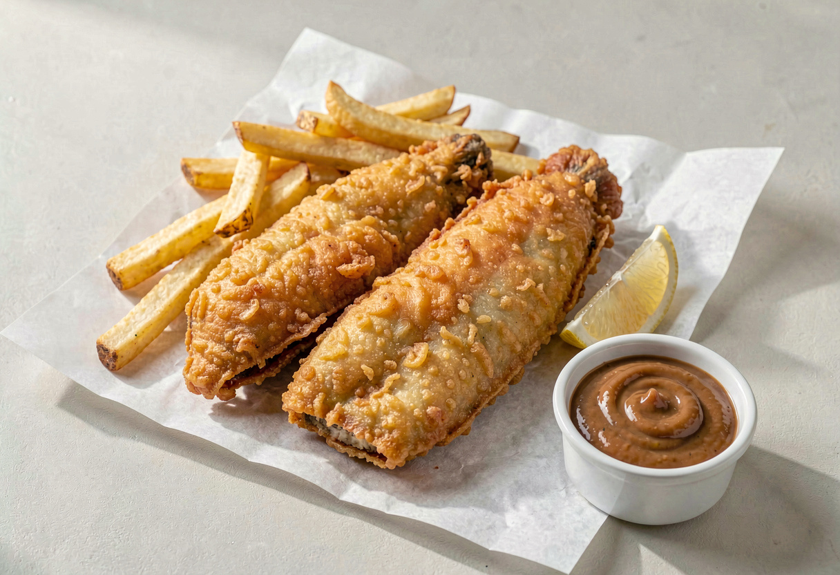 Fish and Chips (traditional, restaurant-style)