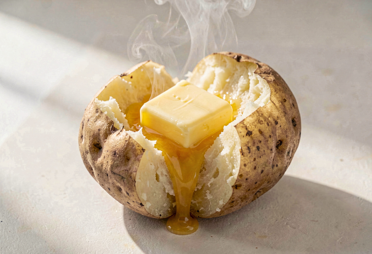 Baked Potato with Butter