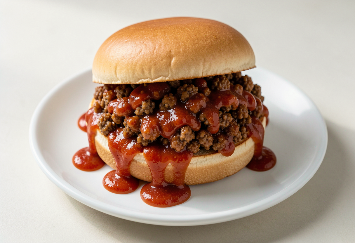 Sloppy Joe Sandwich