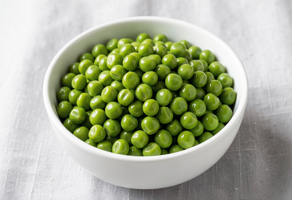 Frozen Green Peas, Cooked