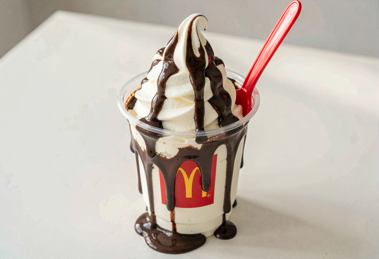McDonald's Hot Fudge Sundae