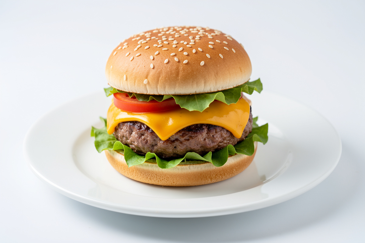 Homemade Cheeseburger