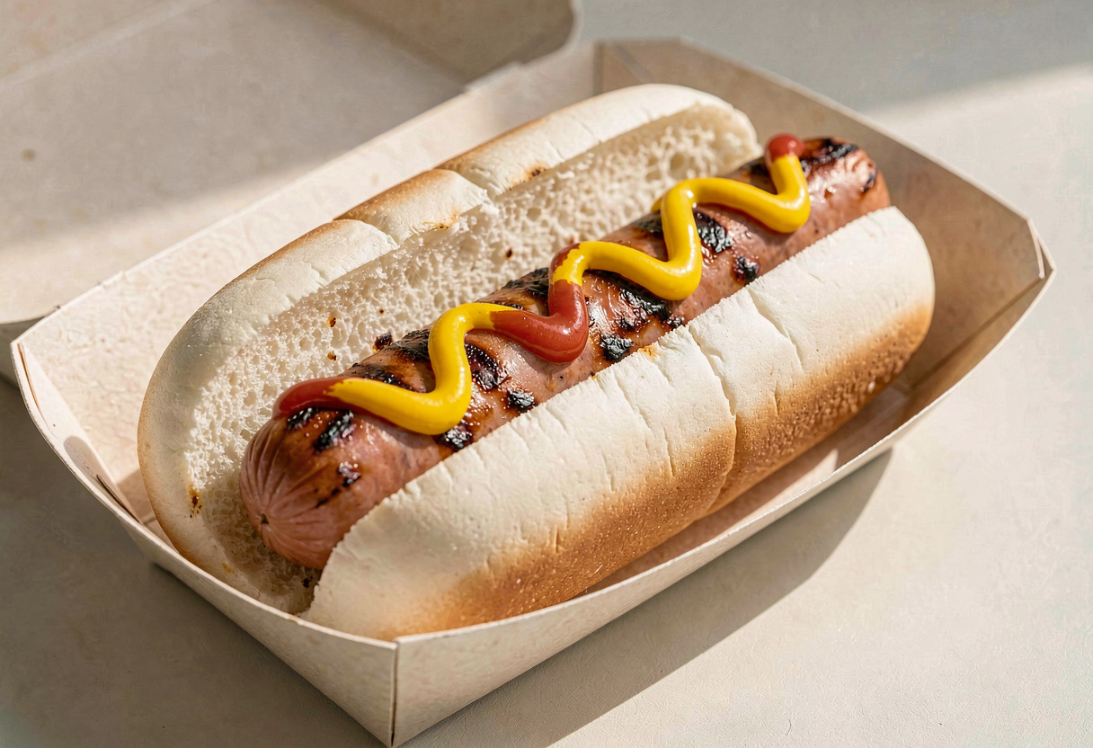 Hot Dog in Bun