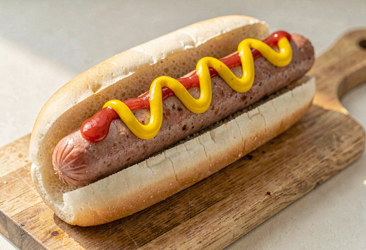 Hot Dog with Bun