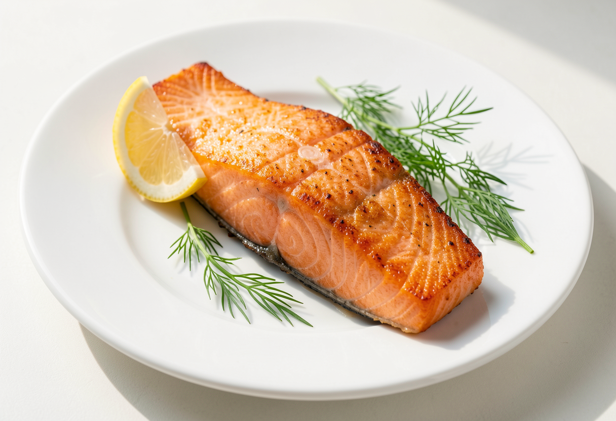 Cooked Atlantic Salmon (6 oz)