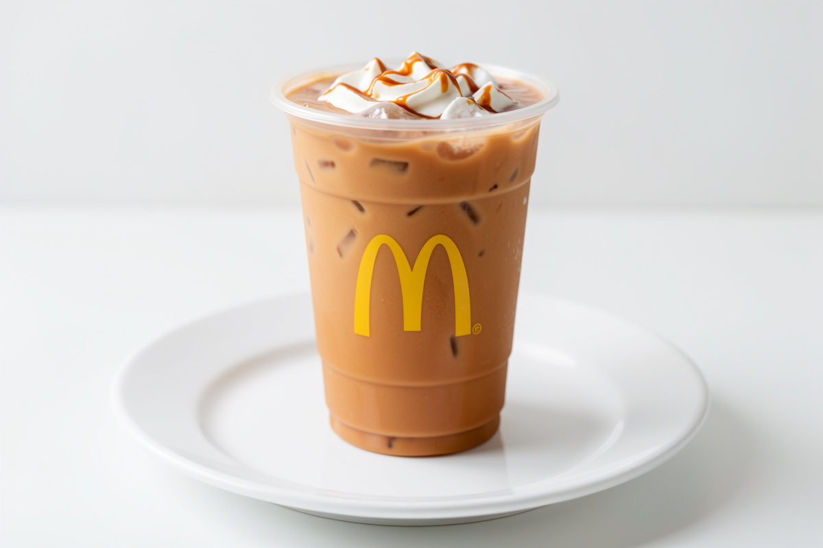 Large Caramel Frappe Mcdonalds