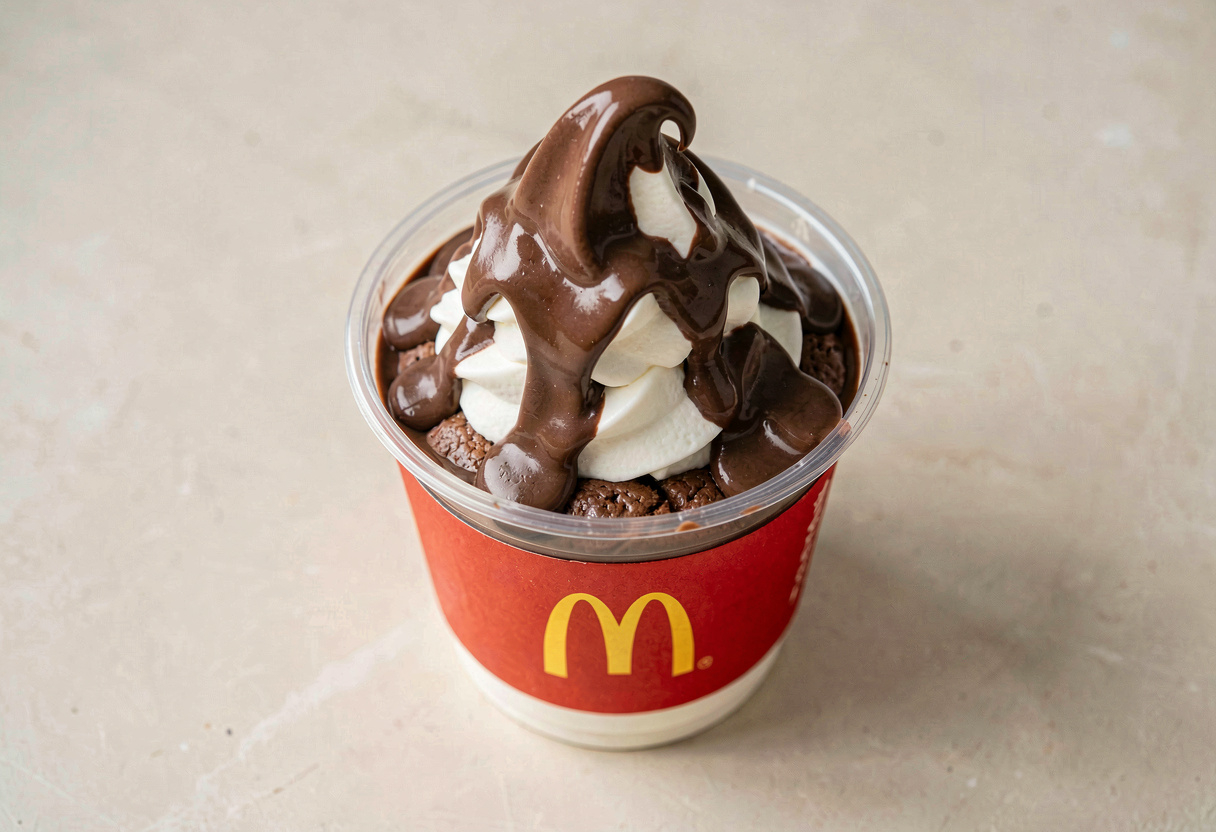 McDonald's Hot Fudge Sundae