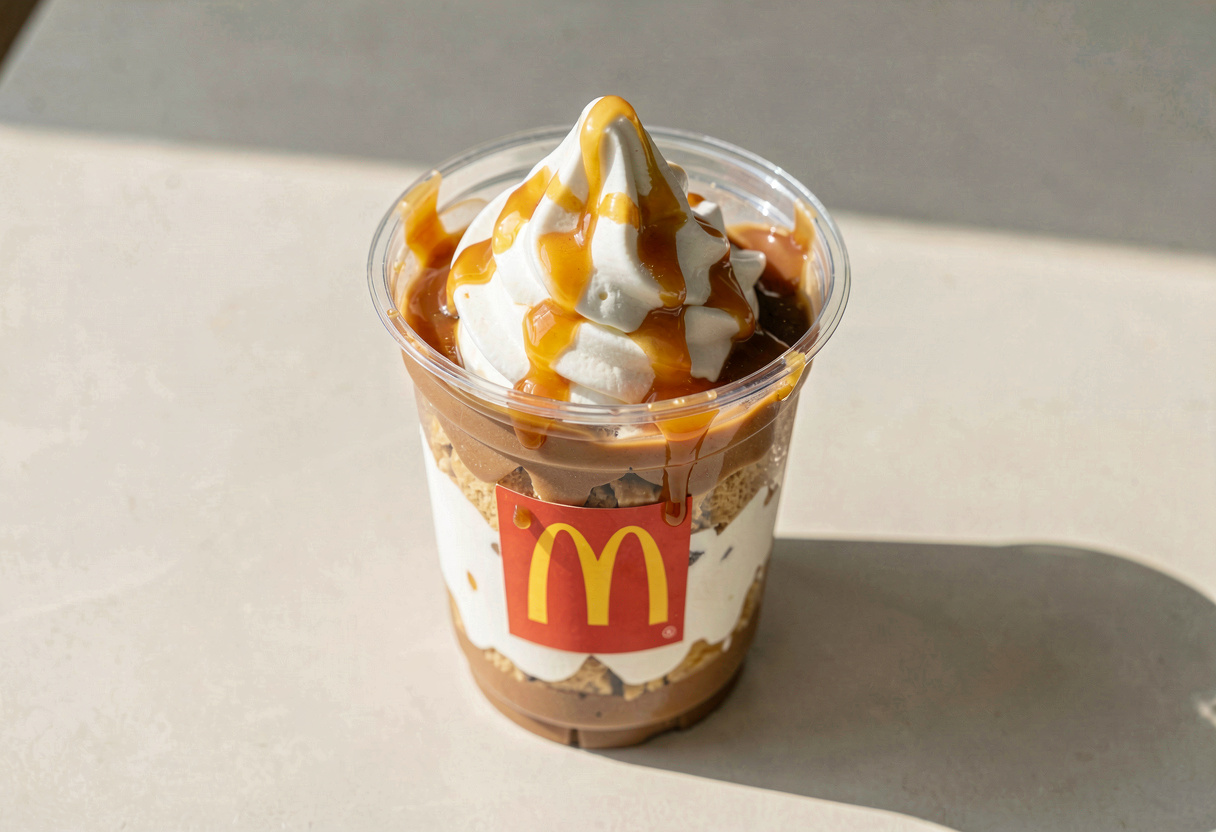 McDonald's Caramel Sundae