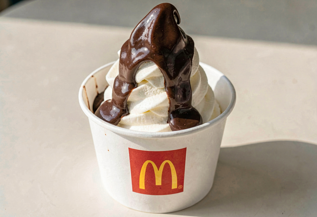 McDonald's Hot Fudge Sundae