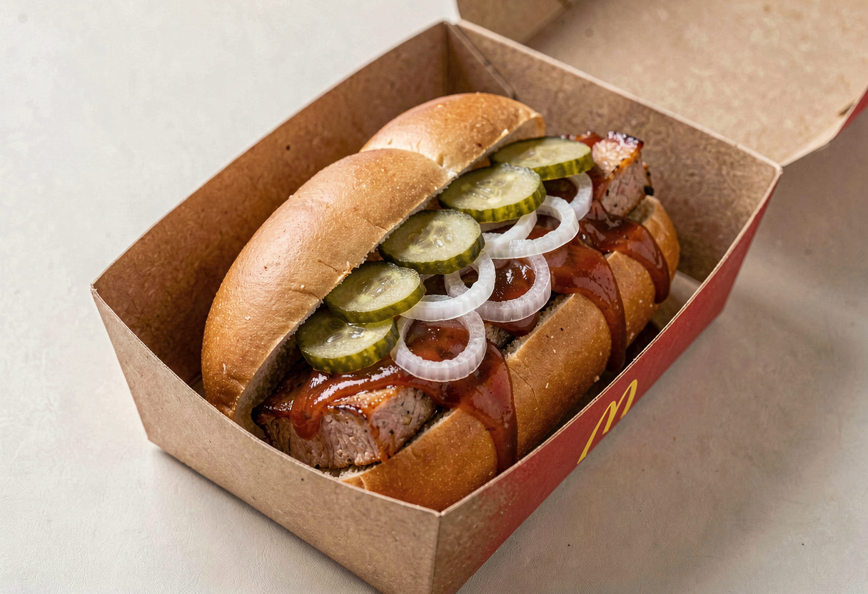 McDonald's McRib Sandwich