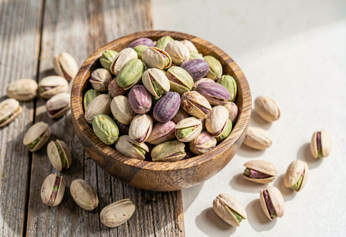 Pistachios (dry roasted, shelled)