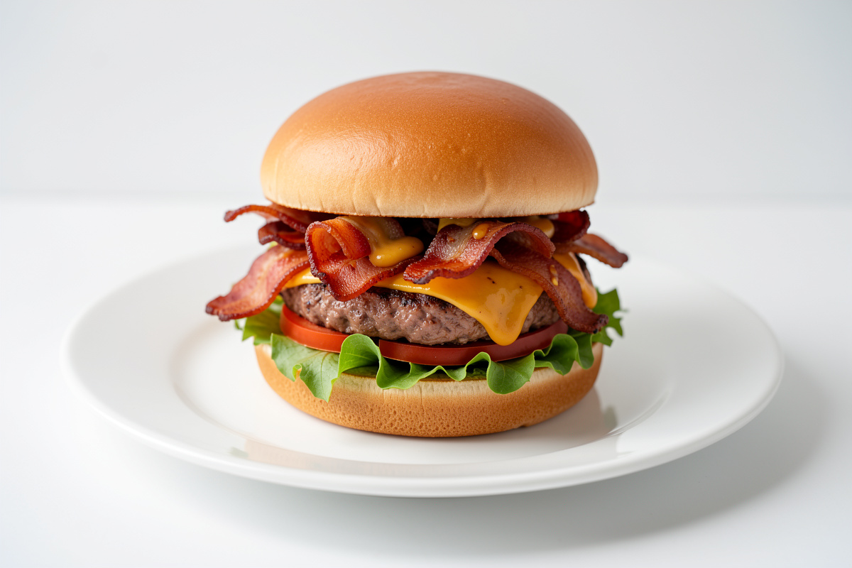Sweet And Spicy Bacon Burger
