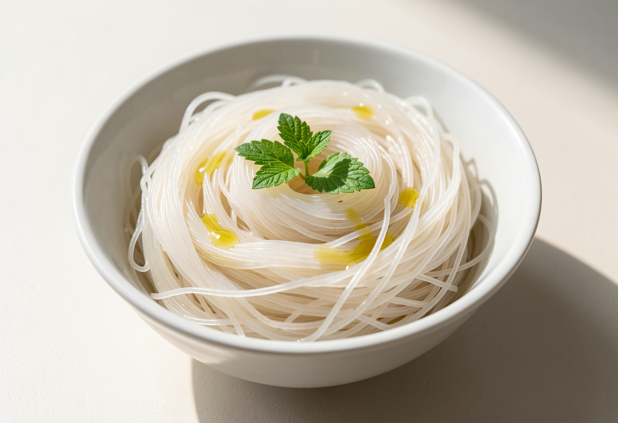 Vermicelli Rice Noodles (Cooked)