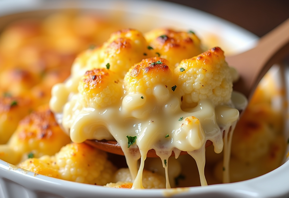 Keto Cauliflower Mac And Cheese
