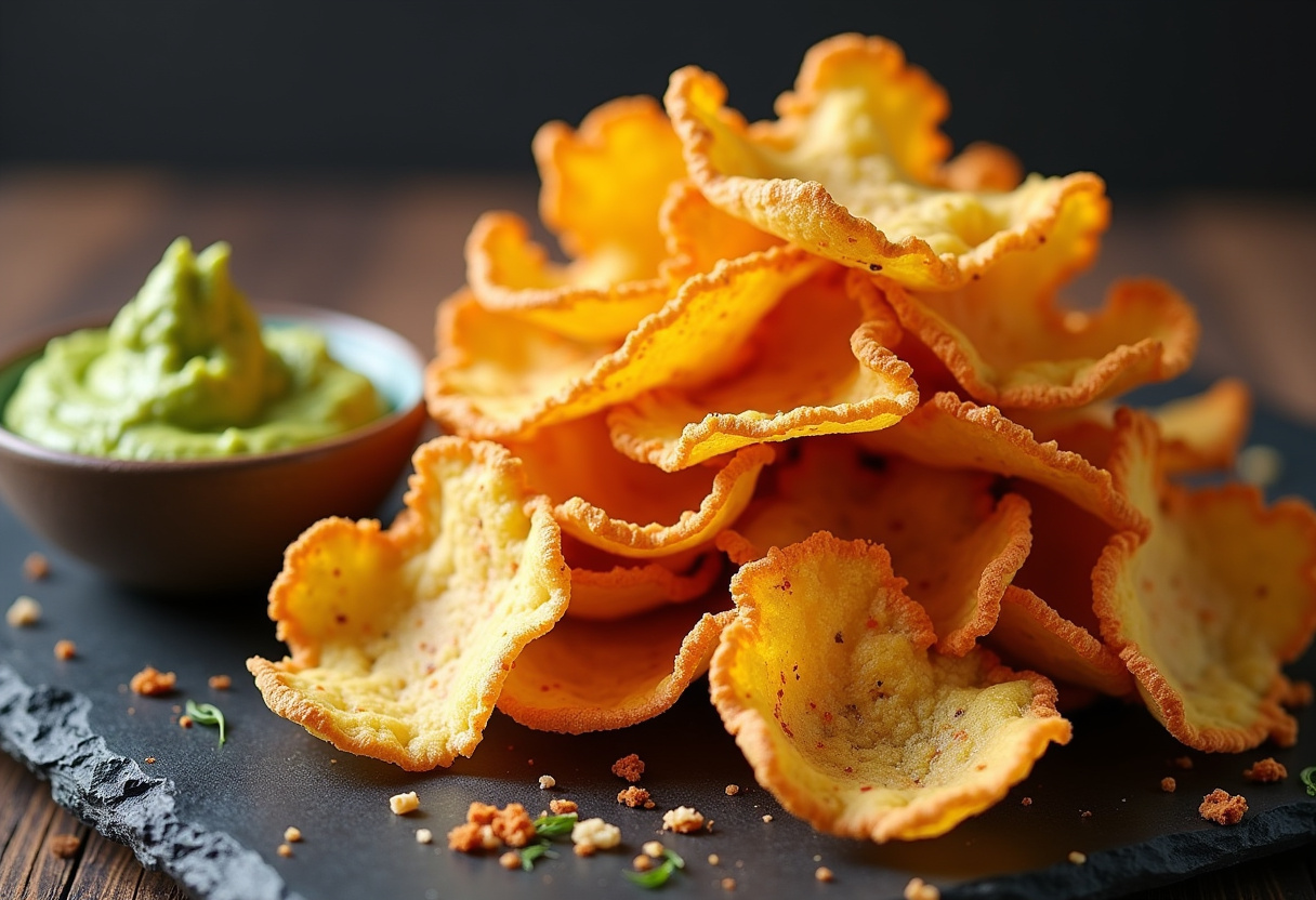 Baked Keto Cheese Chips