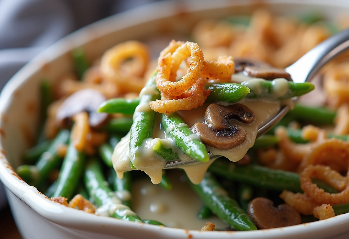 Keto Green Bean Casserole