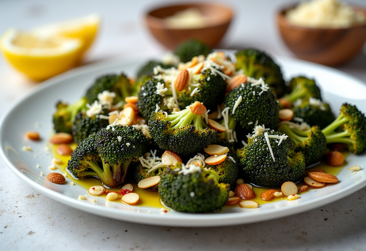 Keto Roasted Broccoli