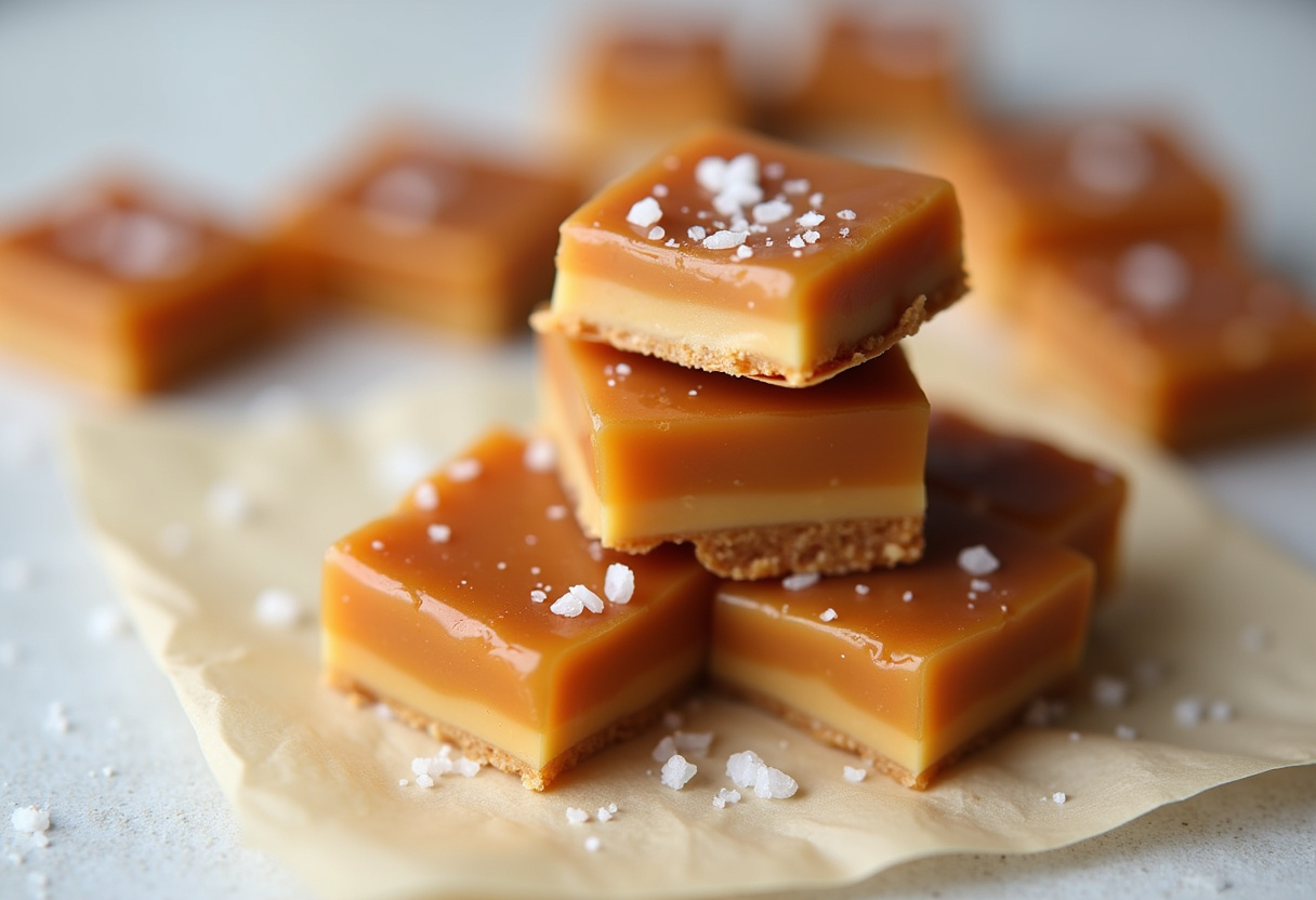 Keto Salted Caramels