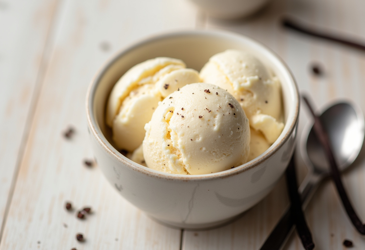 Keto Vanilla Ice Cream